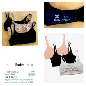 Bodily The Everything Bra — 3 pack